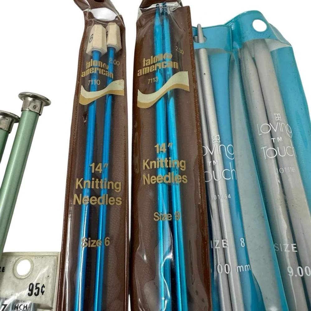 Lot of 28 Knitting Needles‎ Boye Talon Susan Bates Assorted Lot Various Sizes